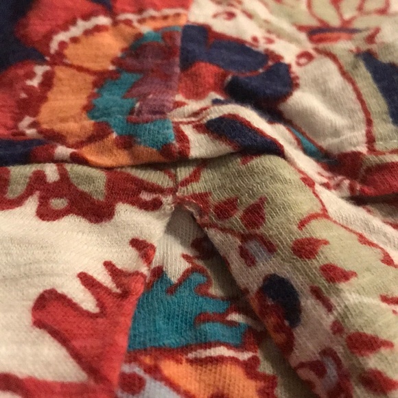 DONATED Anthro Deletta Amalia Peplum Top M - Picture 8 of 8